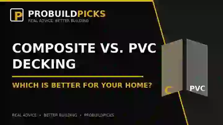 Composite versus PVC decking comparison — ProBuildPicks